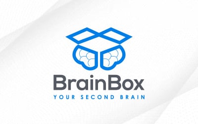 Ai Brain Box Logo Design Artificial Intelligence Ai Brain Box Logo Design