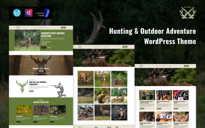 BuckShot – Tema WordPress per la caccia e le avventure all'aria aperta