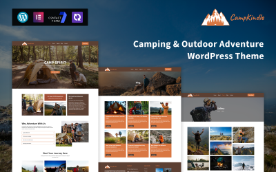 CampKindle – Tema de WordPress para camping y aventuras al aire libre