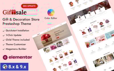 Giftsale - Online Gift Shop Prestashop Responsive Theme