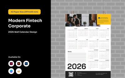 Startup Wall Calendar 2026 Edition