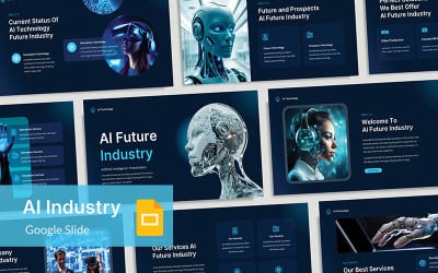 AI Future Industry - Artificial Intelligence Google Slides Template