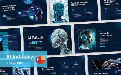 AI Future Industry - Artificial Intelligence PowerPoint Template