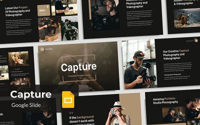 Capture - Photography Google Slides Template
