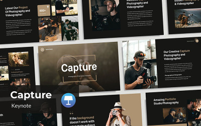 Capture - Photography Keynote Template