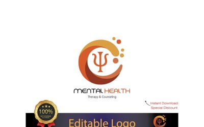 Editable Therapist Logo Template