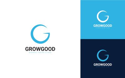 GrowGood - Letter G-logo-ontwerpsjabloon