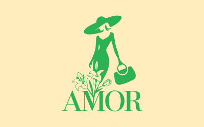Мінімалістичний дизайн логотипу для розкішного одягу зі стильною типографікою для ідентичності бренду