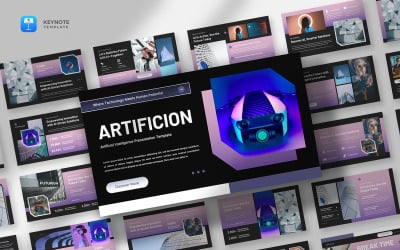 Artificion - Artificial Intelligence Keynote Template