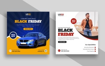 Black Friday Sale Social Media Post Ver-2