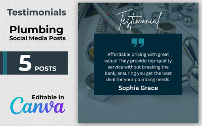 Plantillas de Canva para reseñas de clientes: 5 publicaciones de Canva con reseñas y testimonios