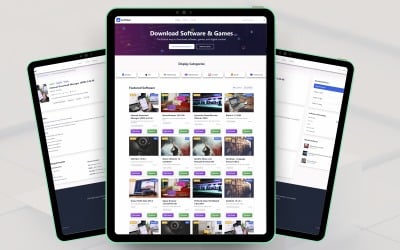 Softhub – 数字软件门户和实用程序列表模板