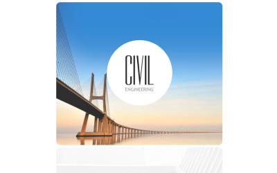 Civil Engineering Responsive Newsletter Template