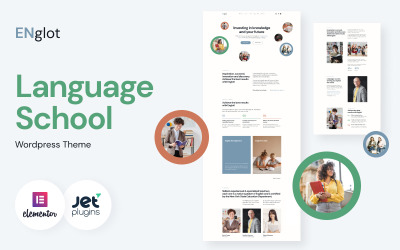Englot - Schone taalcursus WordPress-thema