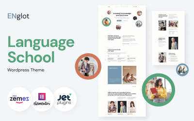 Englot - Tema WordPress del corso di lingua pulita