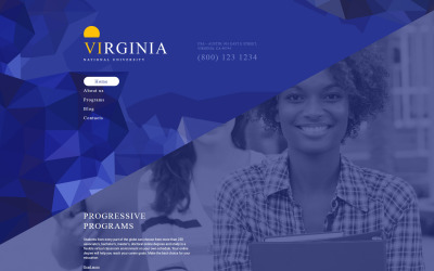 "National University Drupal Template" thème Drupal adaptatif #54964