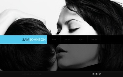Photographer Portfolio Photo Gallery Template