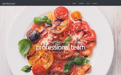 Responsywny szablon Joomla Euporean Restaurant #54955