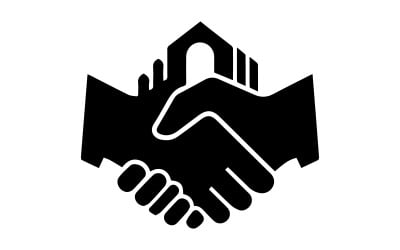 Luxury home and property vector logo for realtor, housing, or mortgage business