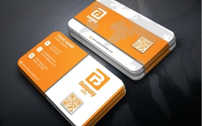 Dark Modern Business Card Photoshop Templates