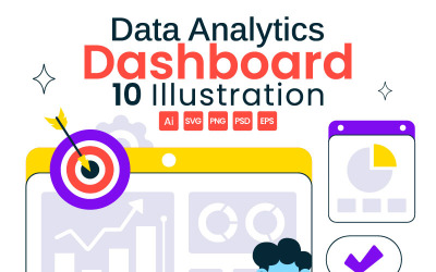 10. Ilustración de un panel de análisis de datos