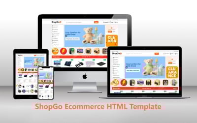 ShopGo – HTML-шаблон для электронной коммерции от разных поставщиков