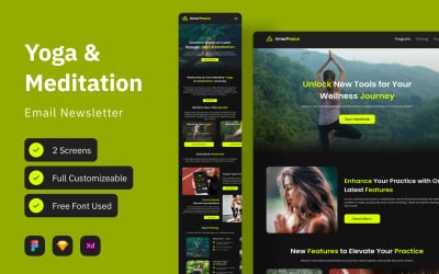 InnerPeace - Yoga &amp;amp; Meditation Nyhetsbrev via e-post