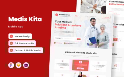 Medis Kita - Doctors Appointment Landing Page