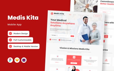 Medis Kita – Landingpage für Arzttermine