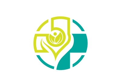 Modello di progettazione del logo sanitario