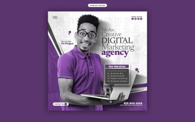 Business Promotion Social  Media Template