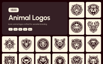 Modern Animal Logo Bundle