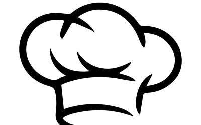 Logotipo vectorial para servicio de comida