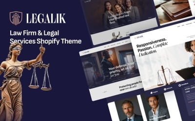 Ap Legalik – Tema Shopify para Escritórios de Advocacia e Serviços Jurídicos