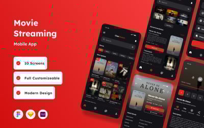 CineStream - Movie Streaming Mobile App