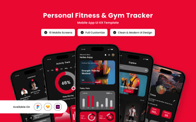 CoreFit - Fitness- en sportschooltracker mobiele app