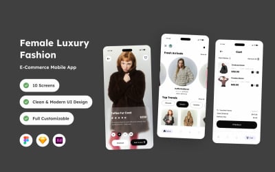 Eclipse - E-Commerce Mobile App for Female Luxury Fashion