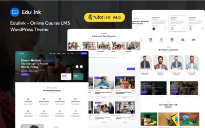 Edulink - Online Course LMS WordPress Theme