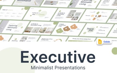 Executive Business Minimalist Google Slides