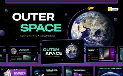 Outer Space Google Slides Template