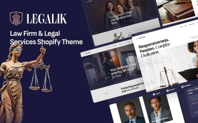Thème Shopify Ap Legalik – Cabinet d&amp;#39;avocats et services juridiques