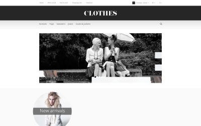 "Apparel Responsive OpenCart Template" - адаптивний OpenCart шаблон №55014