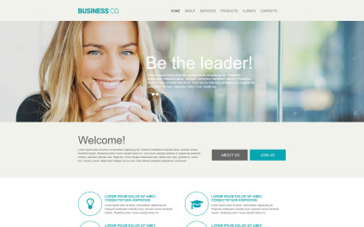 Business &amp;amp; Services Muse Vorlage