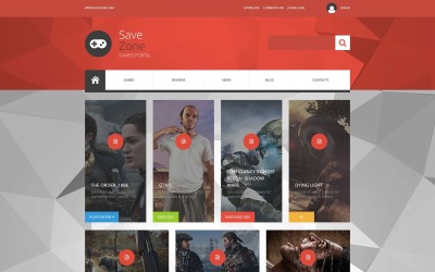 Responsywny szablon Joomla Save Zone #55059