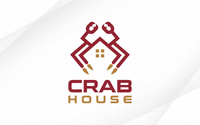 Crab House Logo Design Crab and lobster logo