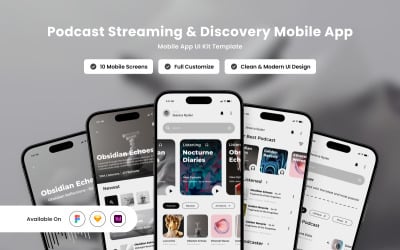 Droom – 简洁优雅的播客 UI 套件