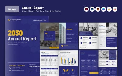 Technology Startup Growth and Report Brochure