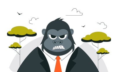 10 National Gorilla Suit Day Illustration