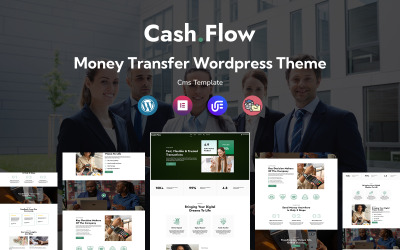 Nakit Akışı – Para Transferi ve Finansal Hizmetler Çok Amaçlı Duyarlı WordPress Teması