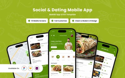 Sproutly – Mall för växtbaserad leveransapp